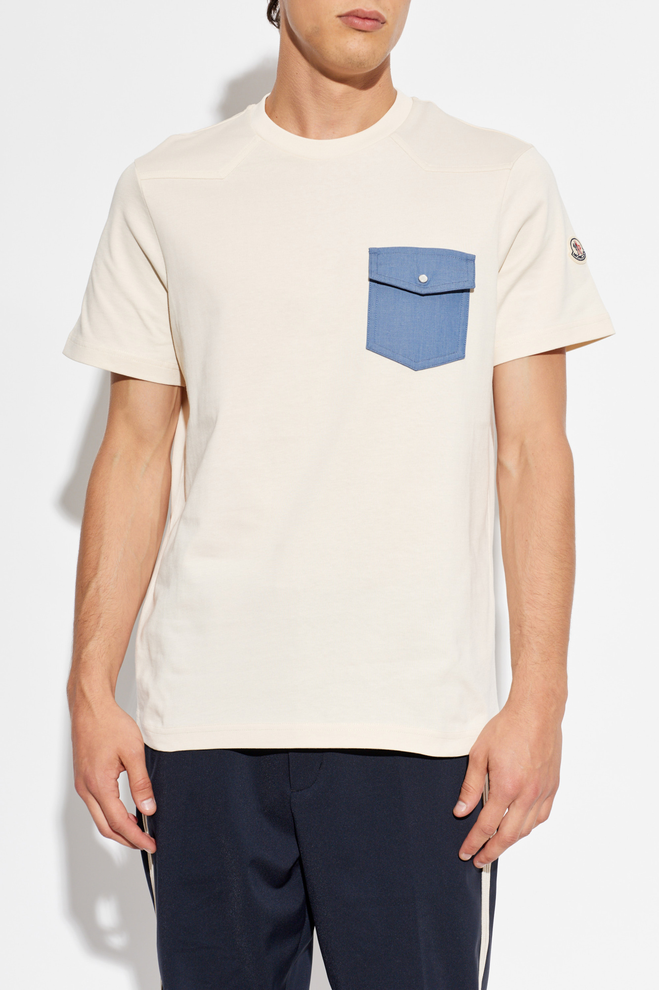 Moncler T-shirt with pocket | Men's | Vitkac